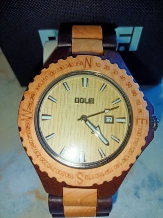 Orologio in legno artigianale DOLFI