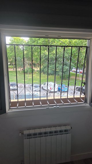 Rejas de hierro forjado para ventanas