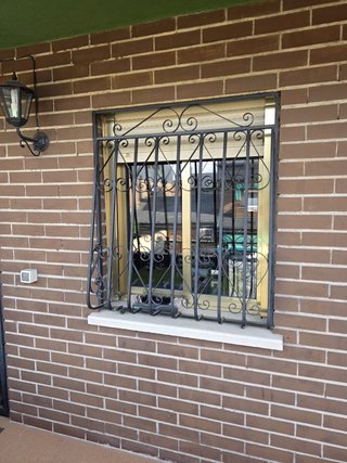 Rejas de hierro forjado para ventanas
