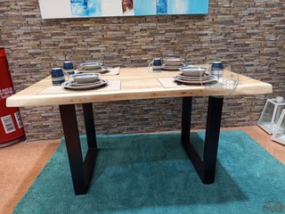 Mesa de Comedor o Cocina Acacia 160x85 cm