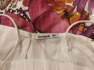 Vestido corto Desigual Multicolor
