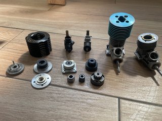 Piezas de motor RC
