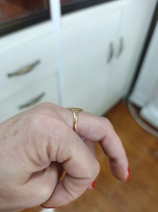 Anillo Virgen de la Encarnación 18k