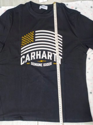 Camiseta Carhartt Negra Estampada