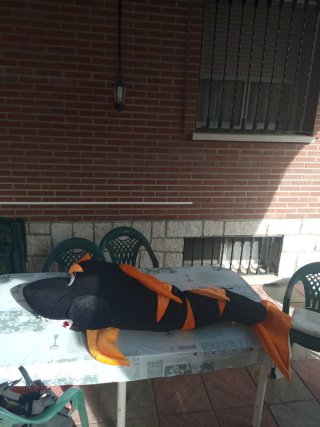 Peluche Tiburón Negro Gigante 160cm