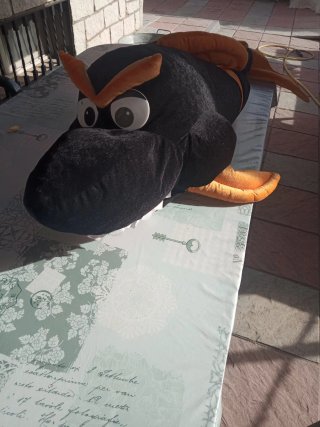 Peluche Tiburón Negro Gigante 160cm