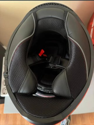 Casco Moto LS2 DRAKO Dragón Negro/Rojo