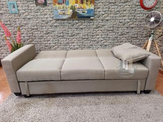 Sofá cama BEIGE  con arcón