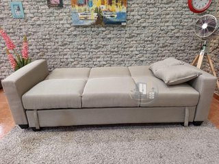 Sofá cama BEIGE  con arcón