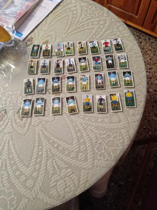 Lote 103 Cromos Este 75/76 RECUPERADOS