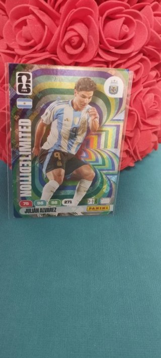 Carta Julián Álvarez Limited Edition Adrenalyn