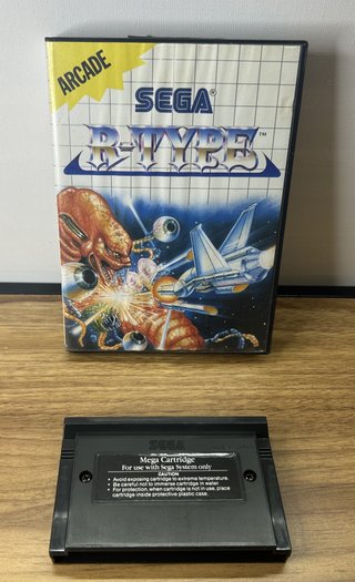 SEGA Master System R-Type PAL EU Gioco Originale