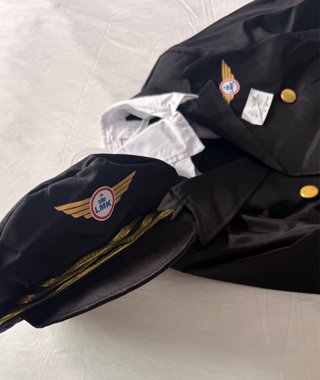 Disfraz Piloto Talla 10-12 Años