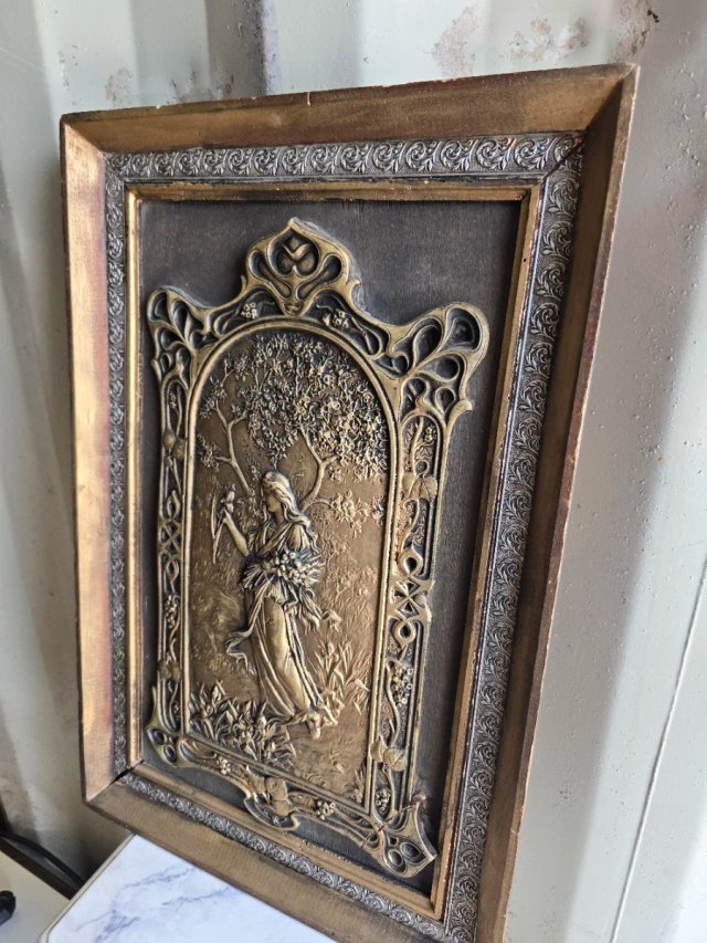 ANTIGUO CUADRO RELIEVE ☎️683469031☎️