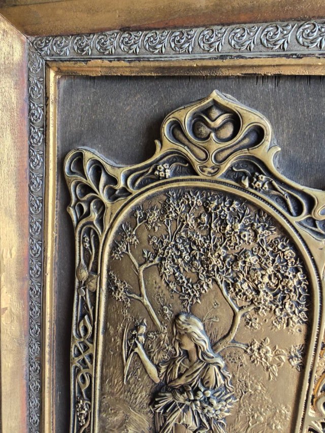 ANTIGUO CUADRO RELIEVE ☎️683469031☎️