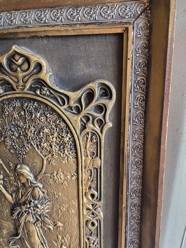 ANTIGUO CUADRO RELIEVE ☎️683469031☎️