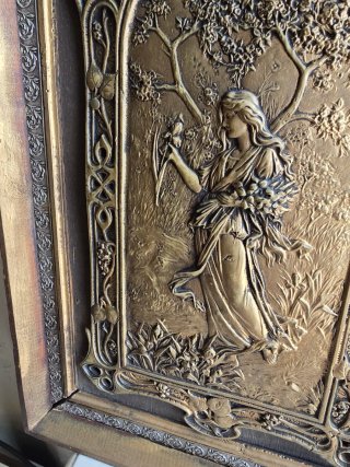 ANTIGUO CUADRO RELIEVE ☎️683469031☎️
