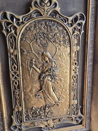 ANTIGUO CUADRO RELIEVE ☎️683469031☎️