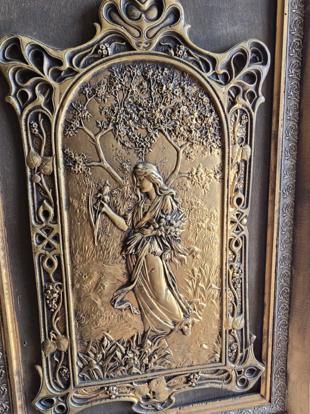 ANTIGUO CUADRO RELIEVE ☎️683469031☎️