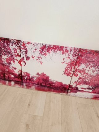 Trittico quadri moderni 40x40