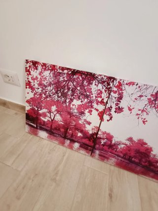 Trittico quadri moderni 40x40