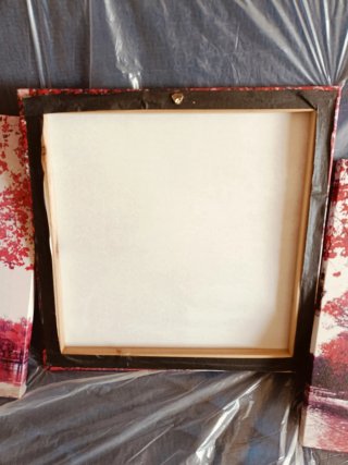 Trittico quadri moderni 40x40