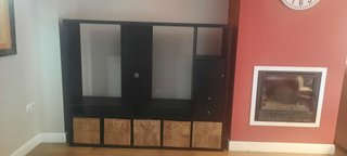 Mueble TV IKEA Lappland Negro