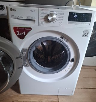 Lavasecadora LG ThinQ 9kg/6kg 1400RPM