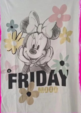 Camiseta Minnie Mouse Disney Stradivarius Talla S