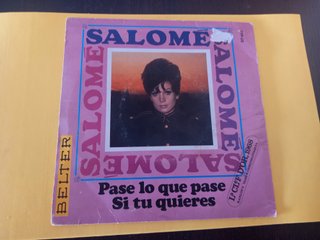 Disco Sencillo Salome Pase lo que pase