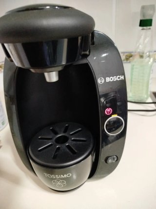 Cafetera Bosch Tassimo Cápsulas Negra