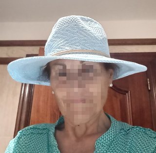 Sombrero de paja  modelo Panamá
