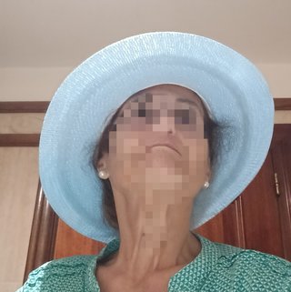 Sombrero de paja  modelo Panamá
