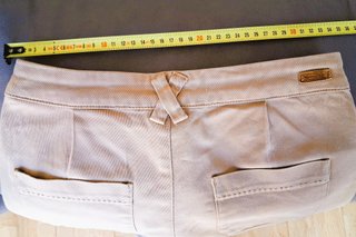 2 pantalones vaqueros corte campana talla 34