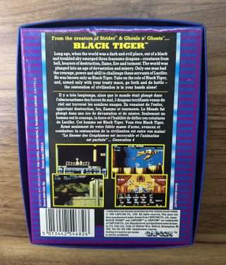 Black Tiger CBM 64/128 Box + Manual No Gioco