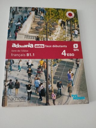 FrançaisB1.1. 4 Secundaria. Adomania, extra fau...