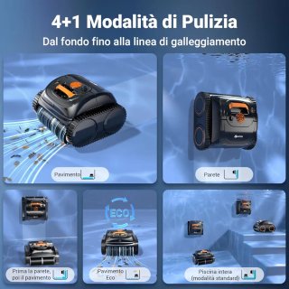 Robot Limpiafondos Winny C1 Inteligente Inalámbric