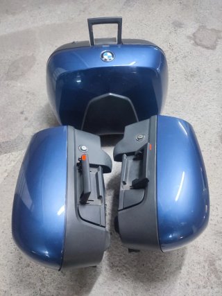 Maletas y Top Case BMW Azul