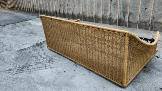 Divano letto vimini