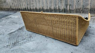 Divano letto vimini