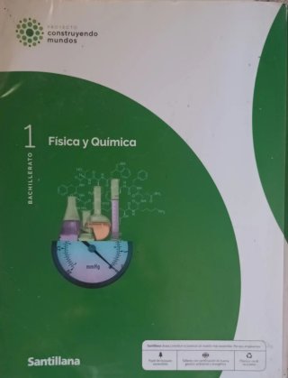 Libro Física y Química 1 Bachillerato; Santillana