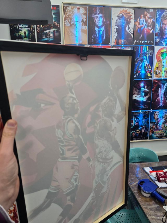 Quadro di Michael Jordan 40x60 cm