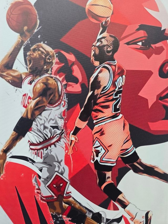 Quadro di Michael Jordan 40x60 cm