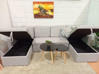 Mega Sofá Cama 287cm Doble Arcón