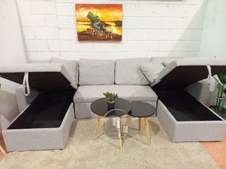 Mega Sofá Cama 287cm Doble Arcón