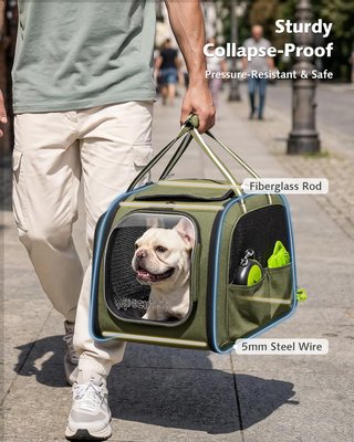 Transportín Perro/Gato Talla XL Verde