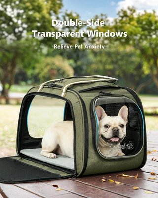 Transportín Perro/Gato Talla XL Verde