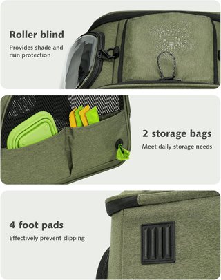 Transportín Perro/Gato Talla XL Verde