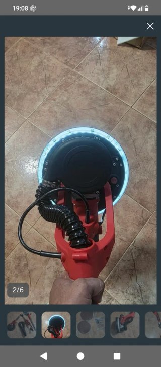 Lijadora de pared y techo jirafa poco uso perfecta