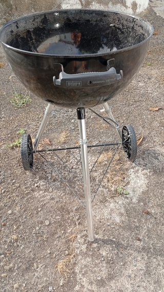Barbacoa Weber Carbón Negra Redonda
